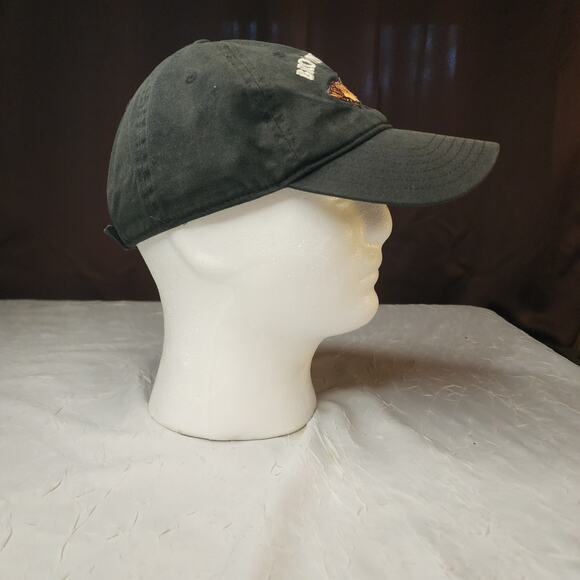 Fahrenheit Brown Trout Mens Hat Cap Black Strapback Fish Fishing Gorpcore - Picture 2 of 4